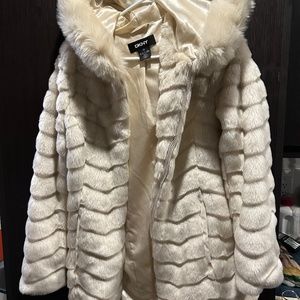 Faux fur jacket